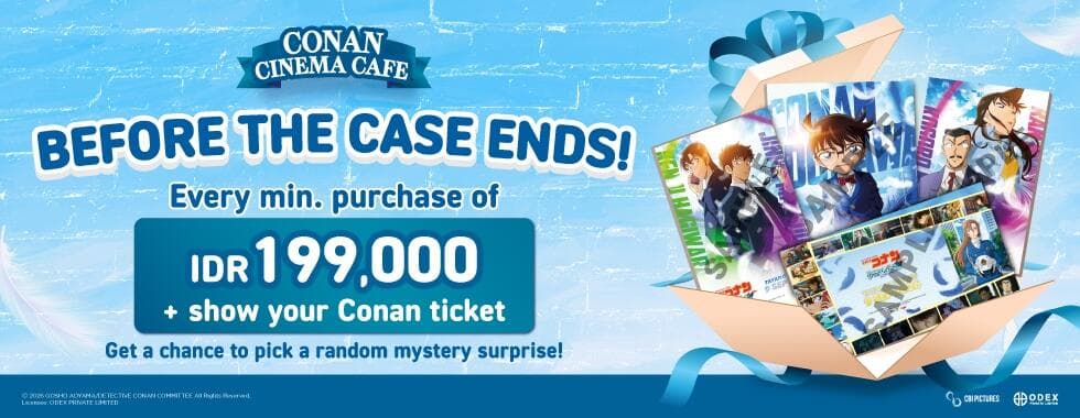 Conan Cinema Cafe Mystery Surprise Promo